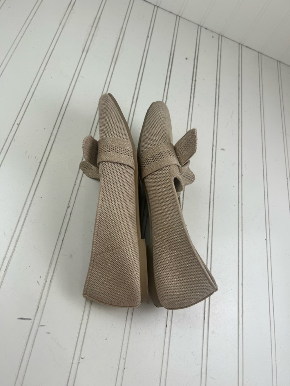 Anne Klein Teryn Bow Knit Slip-On Work Dress Loafer Flats Women’s Size 9M $60 - Picture 4 of 11